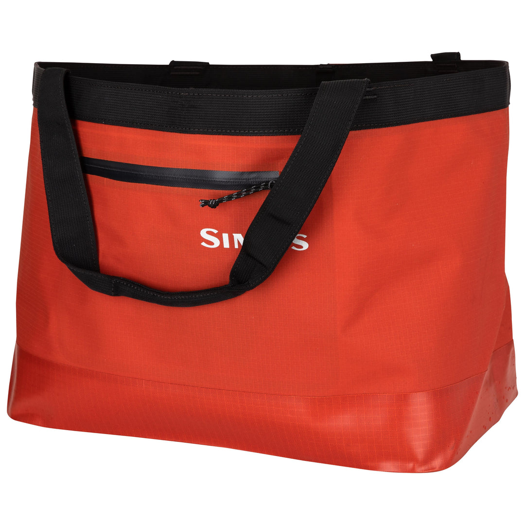 Simms Dry Creek Simple Tote 50L Simms Orange Image 01