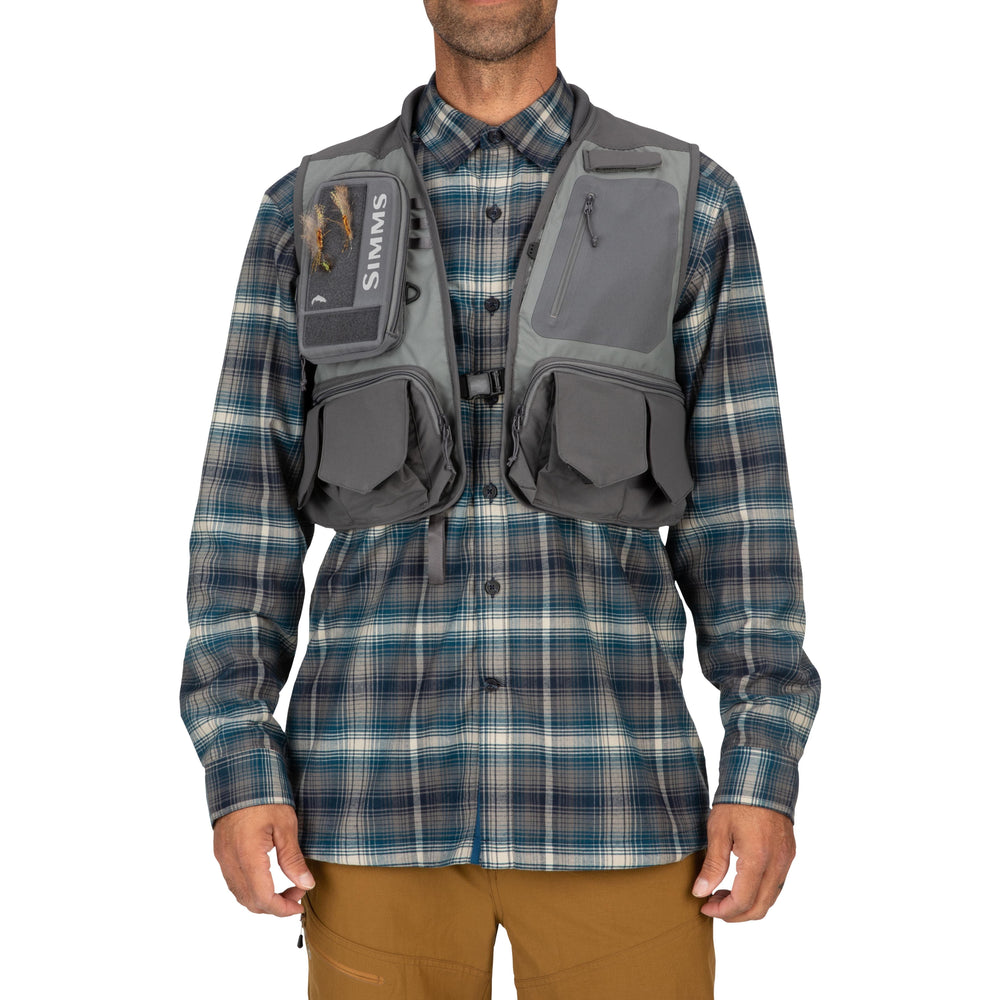Simms Freestone Vest Pewter Image 02