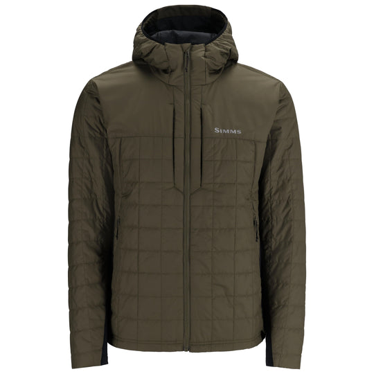 Simms Men's Fall Run Hybrid Hoody Loden Image 01