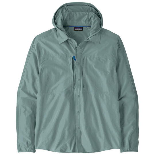 Patagonia Men's River Rambler Hybrid Sun Hoody Blue Sage