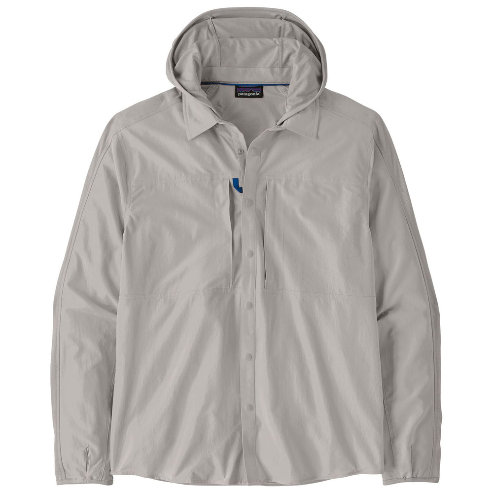 Patagonia Men's River Rambler Hybrid Sun Hoody Crisp Grey