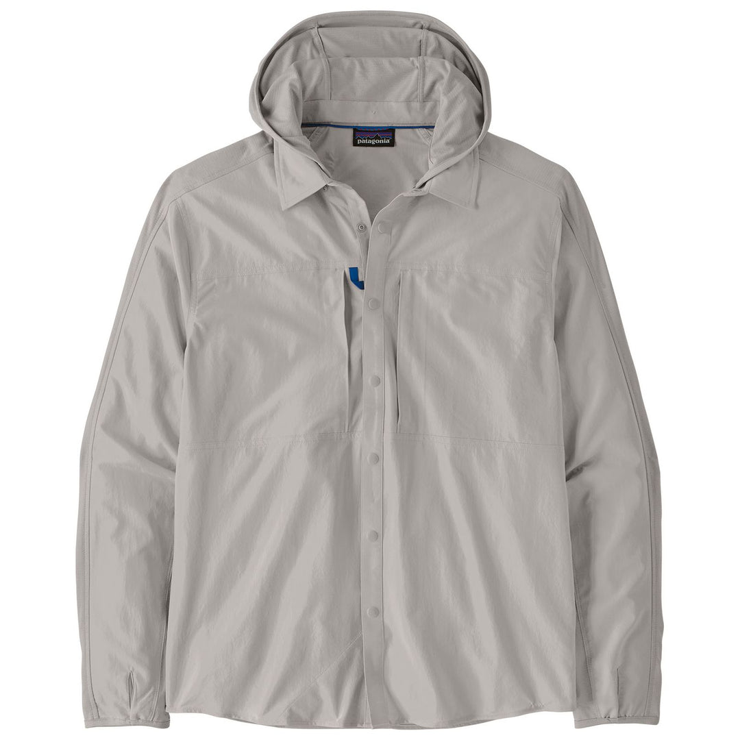 Patagonia Men's River Rambler Hybrid Sun Hoody Crisp Grey