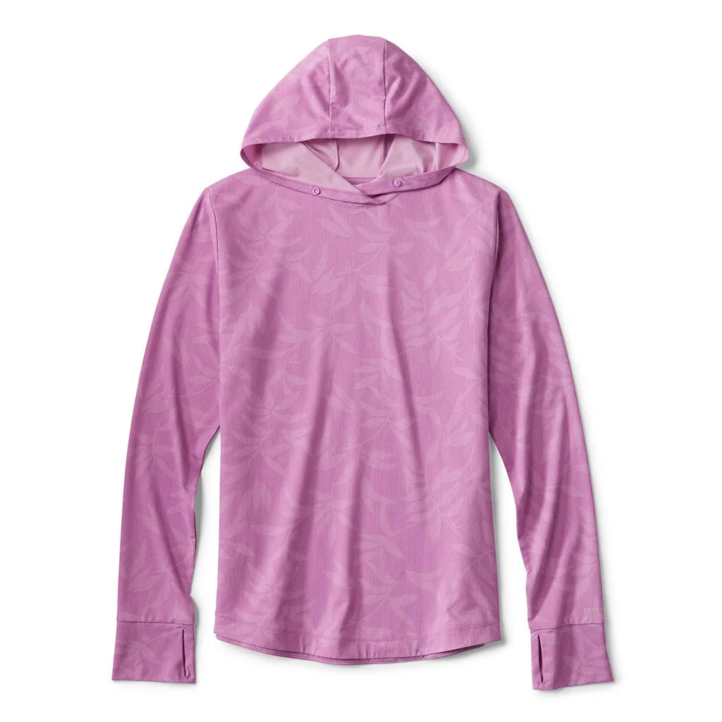 Orvis Womens Sun Defense Printed Hoodie