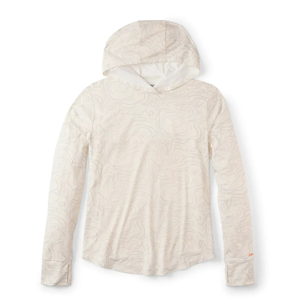 Orvis Womens Sun Defense Printed Hoodie