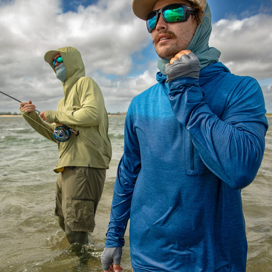 Patagonia Men's Capilene Cool Sun Hoody - Fitz Roy Trout