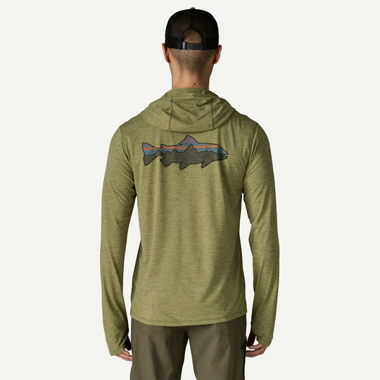 Patagonia Men's Capilene Cool Sun Hoody - Fitz Roy Trout
