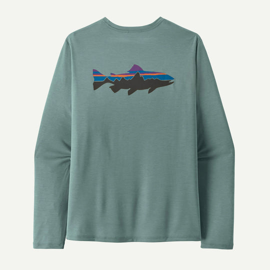 Patagonia Men's Long-Sleeve Capilene Cool Daily Shirt - Fitz Roy Trout