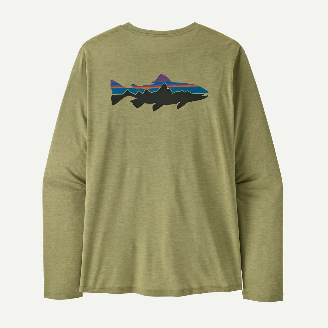 Patagonia Men's Long-Sleeve Capilene Cool Daily Shirt - Fitz Roy Trout
