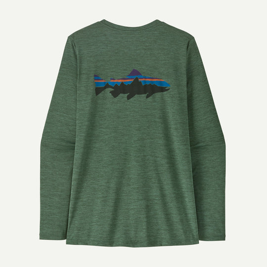 Patagonia Men's Long-Sleeve Capilene Cool Daily Shirt - Fitz Roy Trout