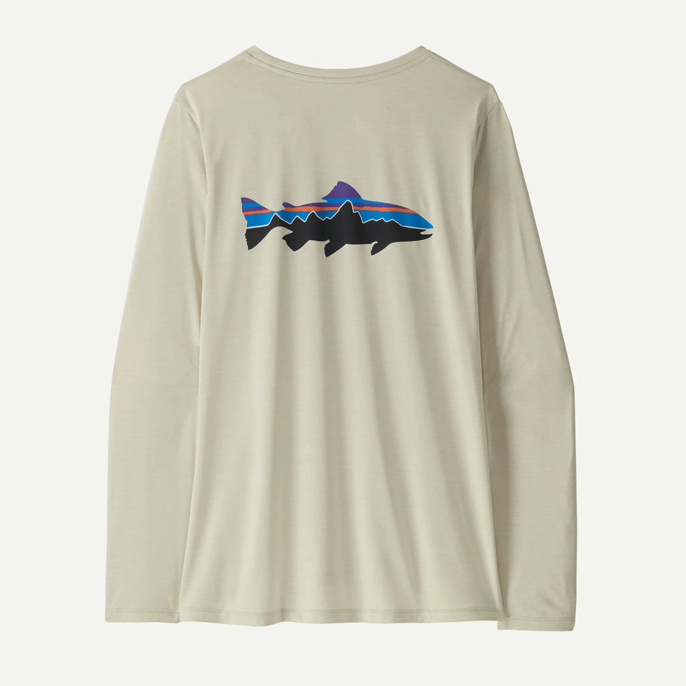 Patagonia Women's Long-Sleeve Capilene Cool Daily Shirt - Fitz Roy Trout
