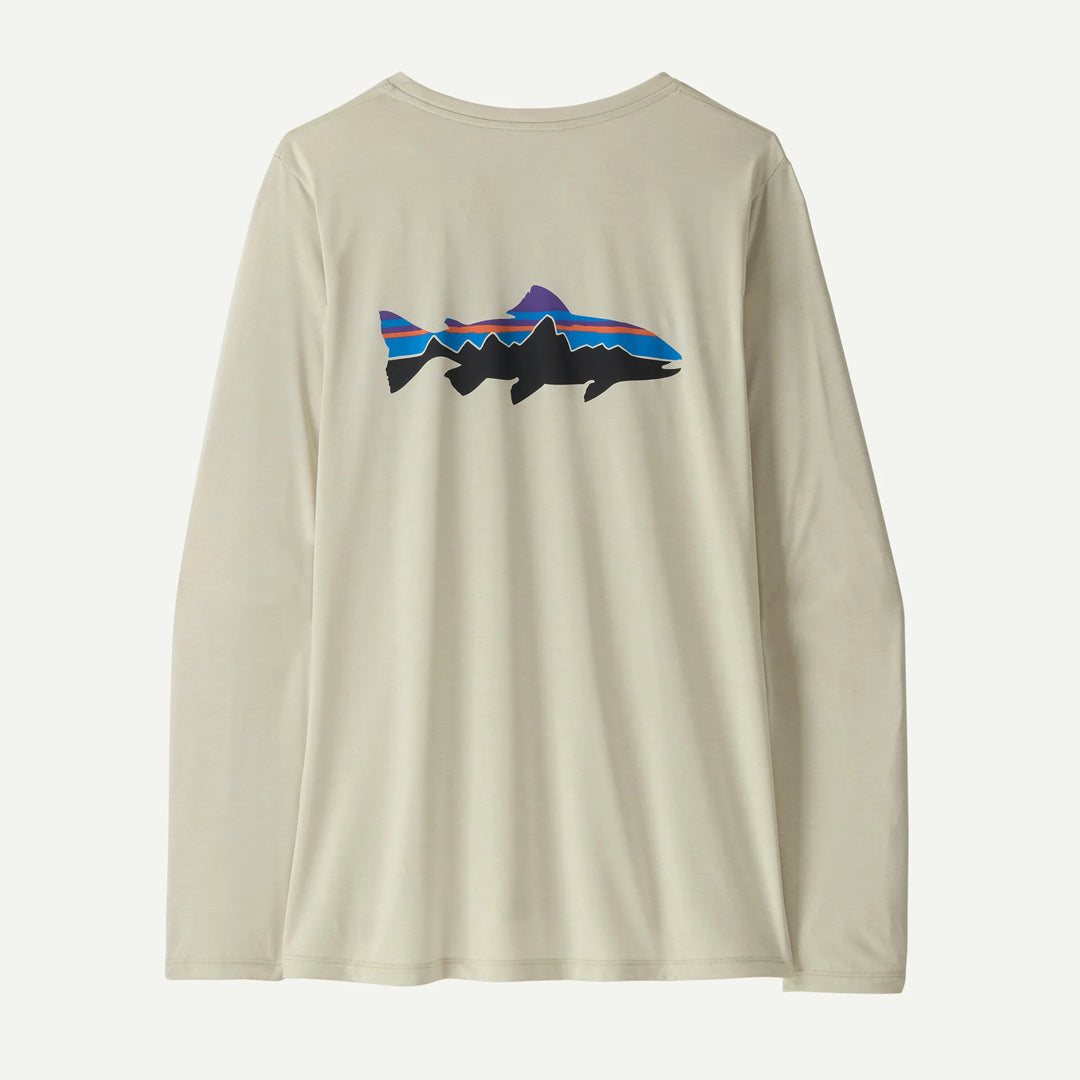 Patagonia Women's Long-Sleeve Capilene Cool Daily Shirt - Fitz Roy Trout