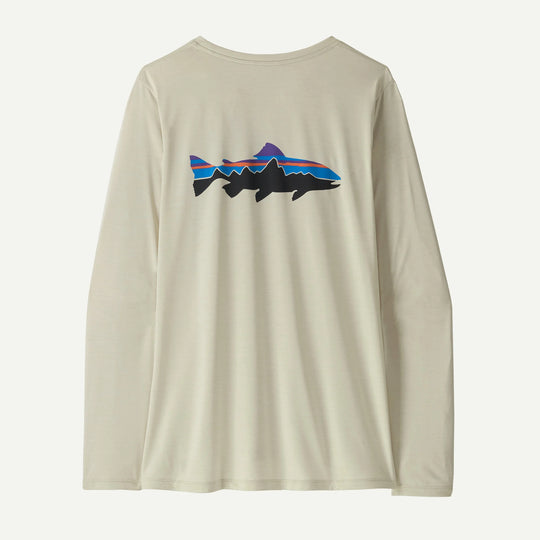 Patagonia Women's Long-Sleeve Capilene Cool Daily Shirt - Fitz Roy Trout