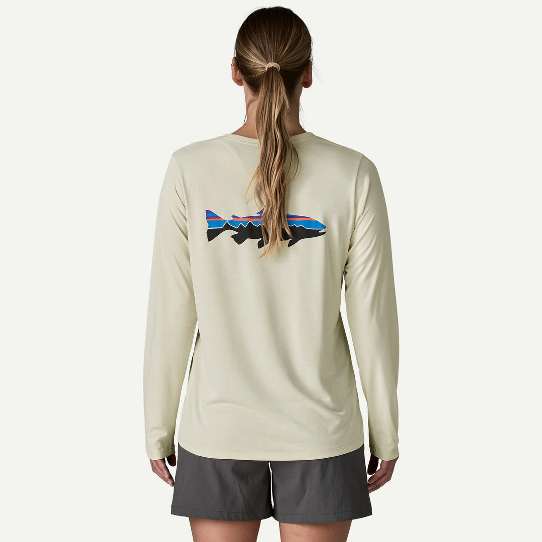 Patagonia Women's Long-Sleeve Capilene Cool Daily Shirt - Fitz Roy Trout
