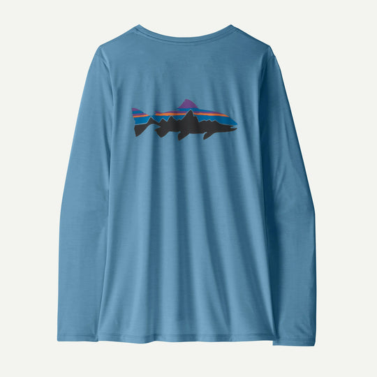 Patagonia Women's Long-Sleeve Capilene Cool Daily Shirt - Fitz Roy Trout