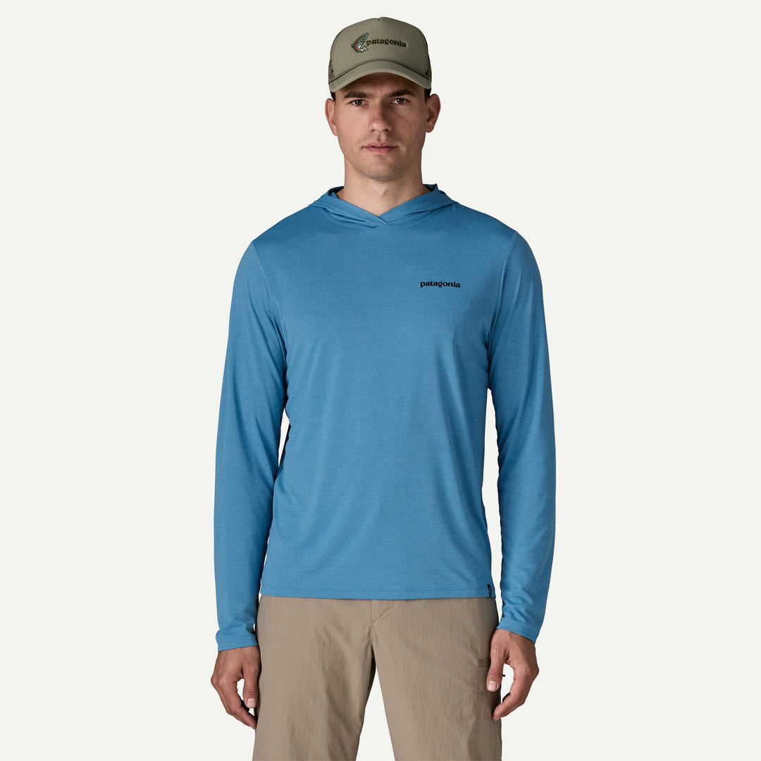 Patagonia Men's Capilene Cool Daily Hoody - Casting Logo