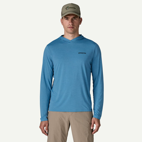 Patagonia Men's Capilene Cool Daily Hoody - Casting Logo
