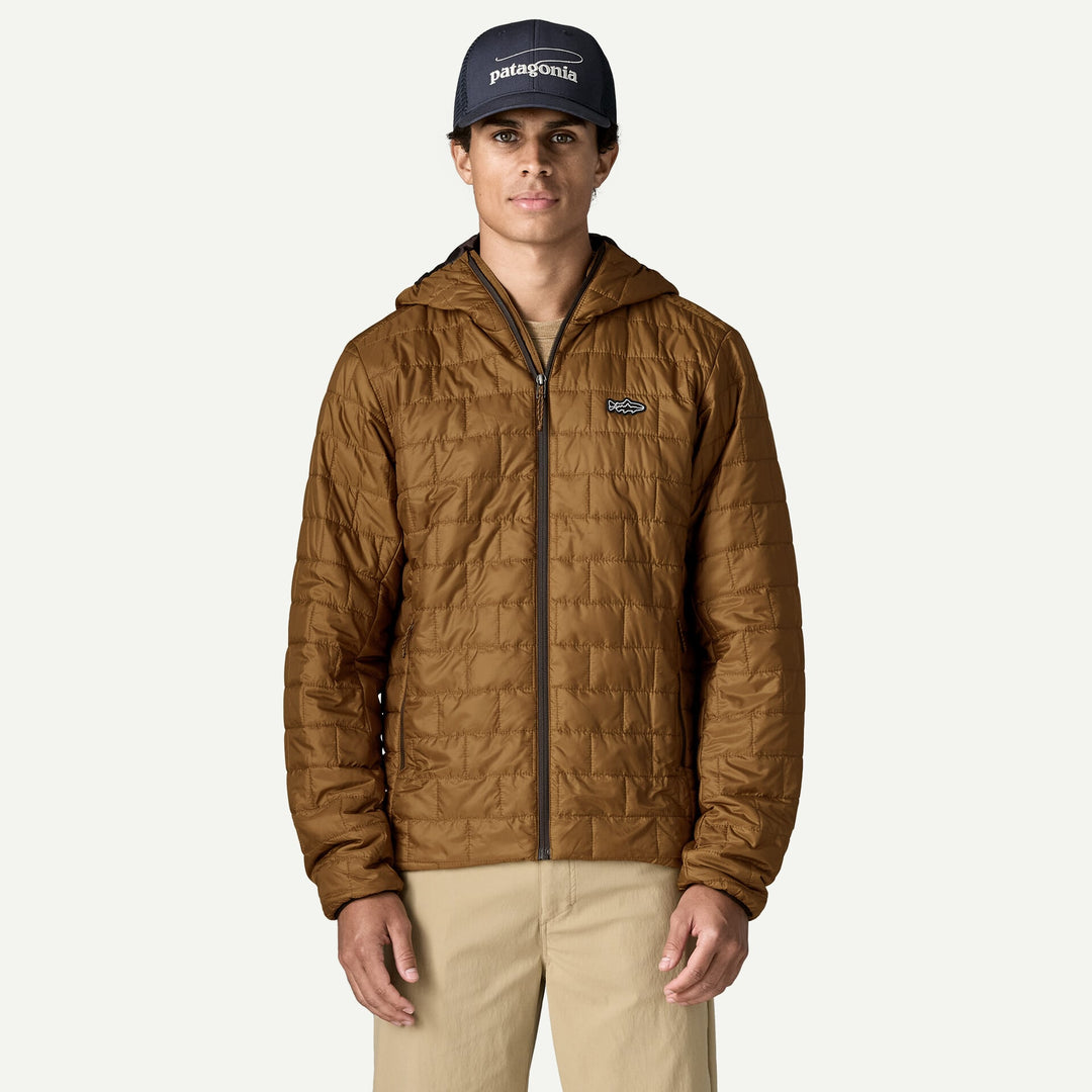 Patagonia Men's Nano Puff Fitz Roy Trout Hoody