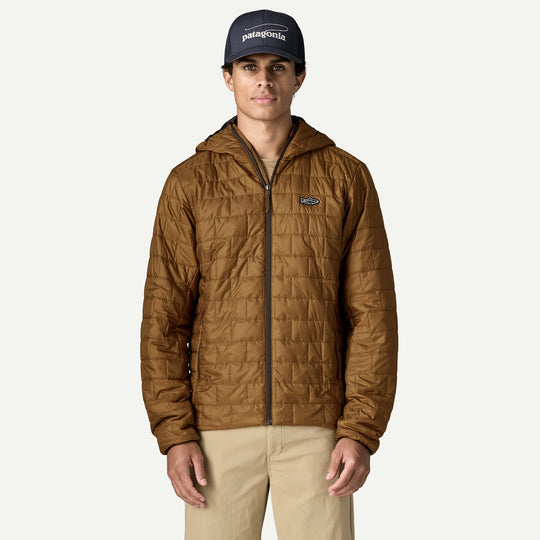 Patagonia Men's Nano Puff Fitz Roy Trout Hoody