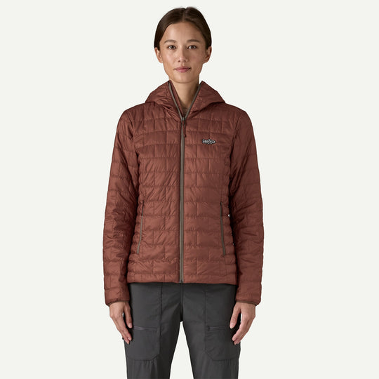 Patagonia Women's Nano Puff Fitz Roy Trout Hoody