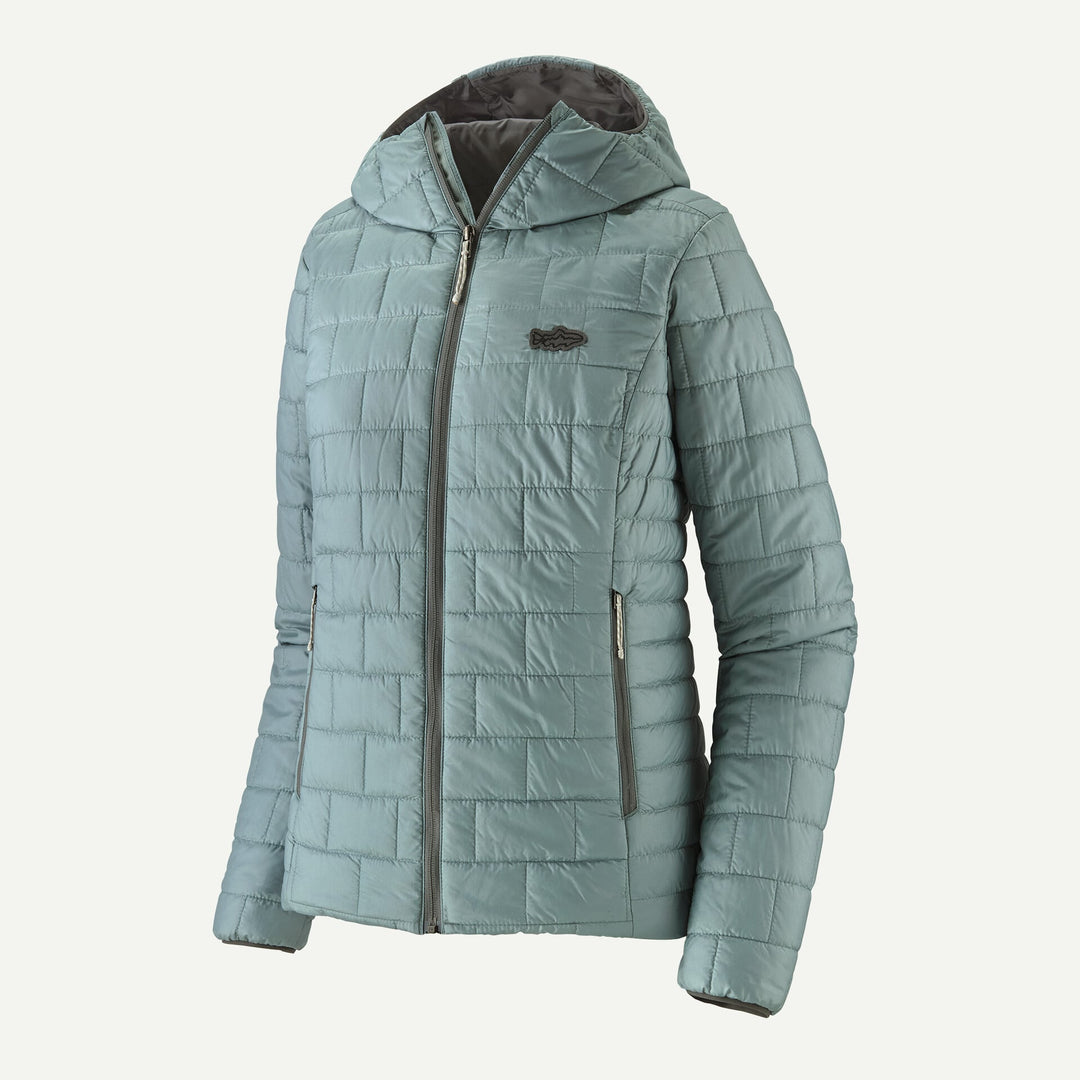 Patagonia Women's Nano Puff Fitz Roy Trout Hoody