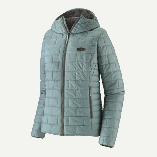 Patagonia Women's Nano Puff Fitz Roy Trout Hoody