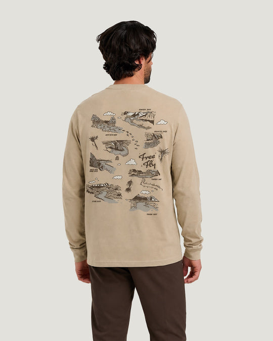 Free Fly Men's Trout Bum Long Sleeve