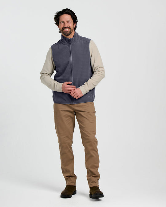 Free Fly Men's Gridback Fleece Vest