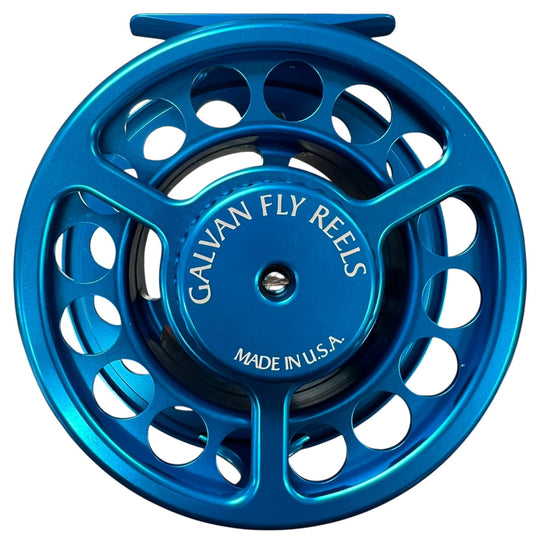 Galvan Rush Light Limited Edition Fly Reel - Aqua Blue