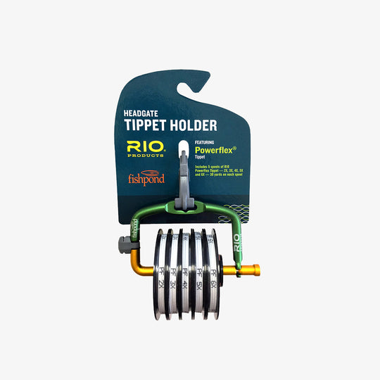 Rio-Fishpond Headgate Tippet Holder with 2X-6X Tippet
