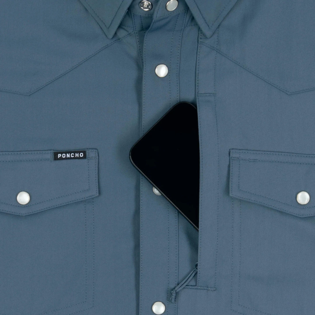 Poncho Outdoors The Dogtooth Western Short Sleeve Shirt