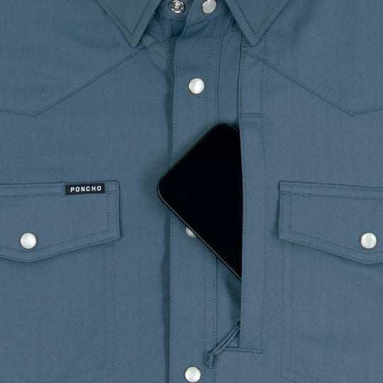 Poncho Outdoors The Dogtooth Western Short Sleeve Shirt
