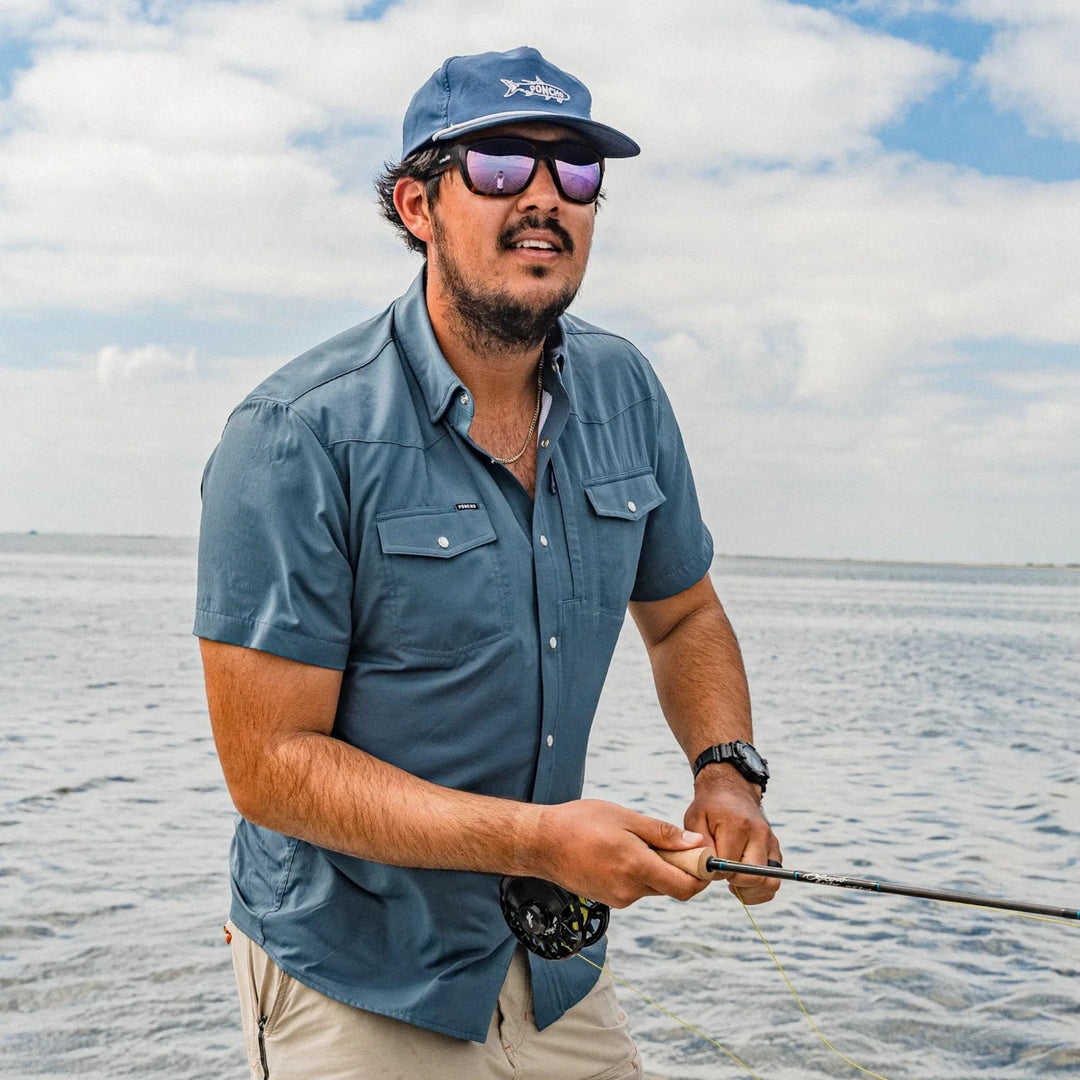 Poncho Outdoors The Dogtooth Western Short Sleeve Shirt