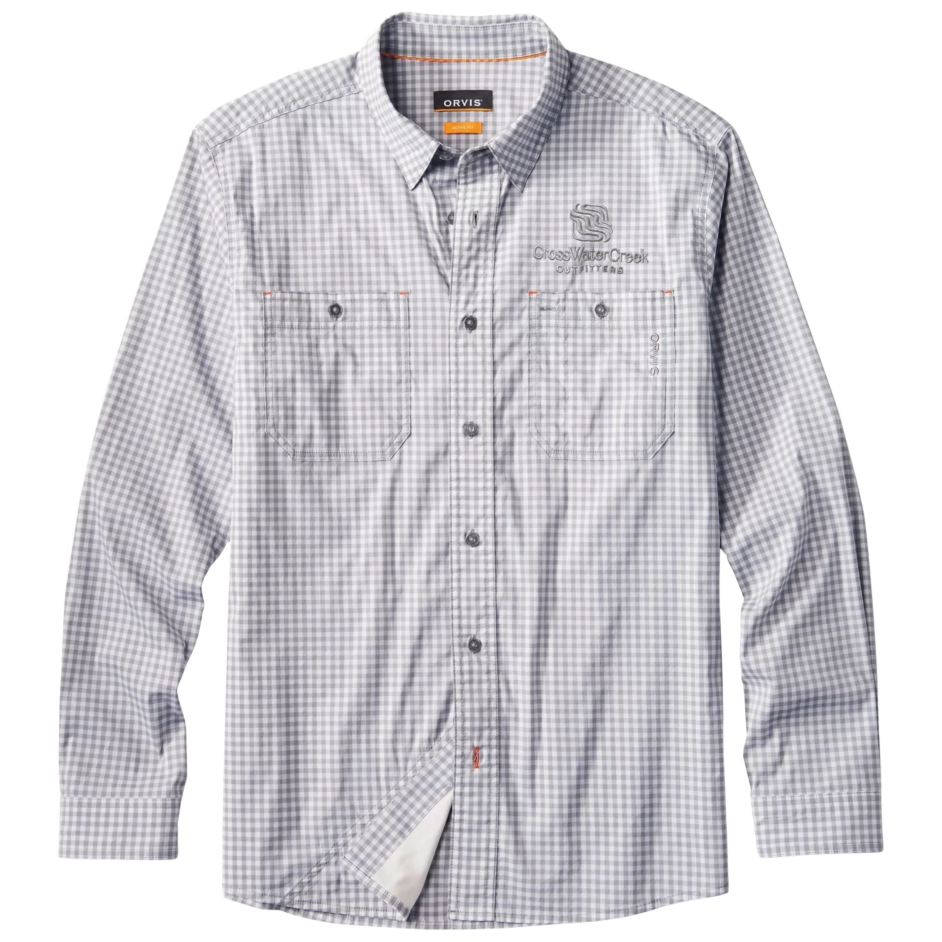 CWC Orvis Men's River Guide 2.0 LS Shirt Titanium / Gray Image 01