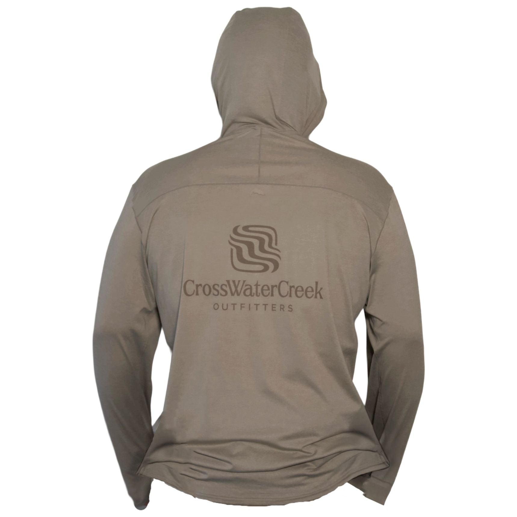 CWC Simms Men's SolarFlex Hoody Dolomite Heather / Medium Brown Image 01