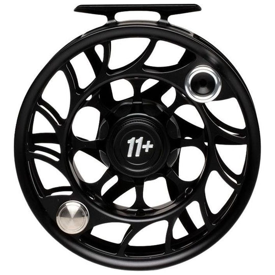 Hatch Iconic Fly Reel 11 Plus Large Large Arbor Black / Silver Image 01
