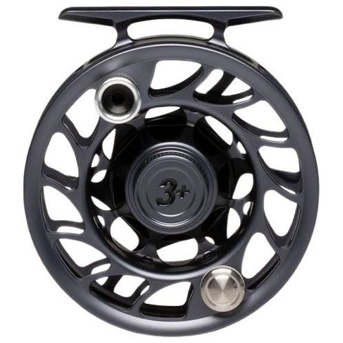 Hatch Iconic Fly Reel 3 Plus Large Large Arbor Gray / Black Image 01