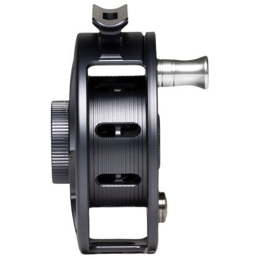 Hatch Iconic Fly Reel 3 Plus Large Large Arbor Gray / Black Image 02