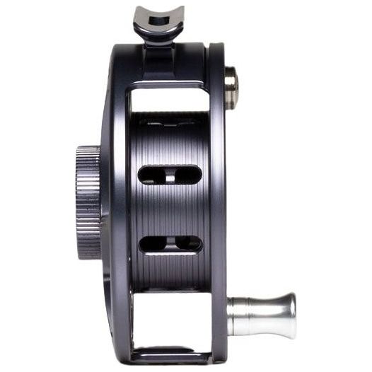 Hatch Iconic Fly Reel 4 Plus Large Large Arbor Gray / Black Image 02