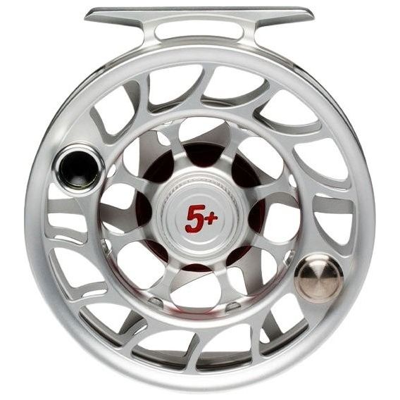 Hatch Iconic Fly Reel 5 Plus Large Large Arbor Clear / Red Image 01