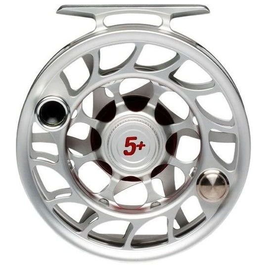 Hatch Iconic Fly Reel 5 Plus Large Large Arbor Clear / Red Image 01