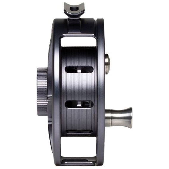 Hatch Iconic Fly Reel 5 Plus Large Large Arbor Gray / Black Image 02