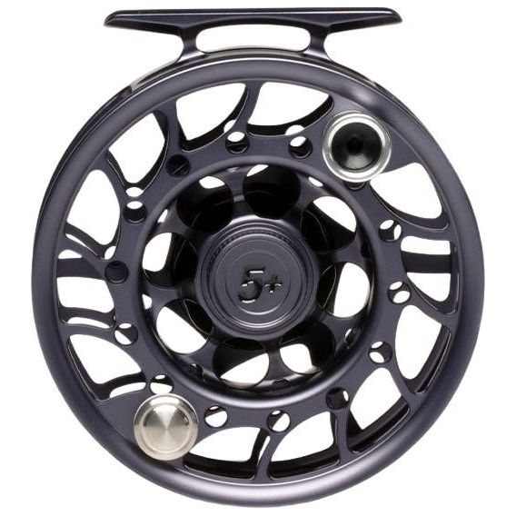 Hatch Iconic Fly Reel 5 Plus Mid Large Arbor Gray / Black Image 01