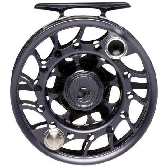 Hatch Iconic Fly Reel 5 Plus Mid Large Arbor Gray / Black Image 01