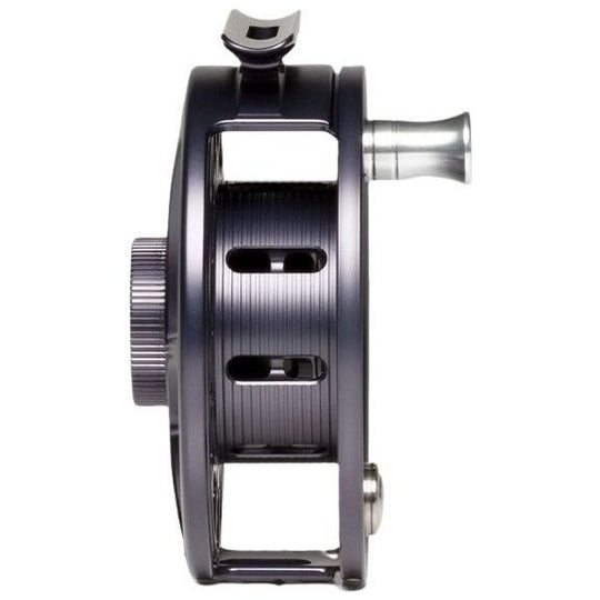 Hatch Iconic Fly Reel 5 Plus Mid Large Arbor Gray / Black Image 02