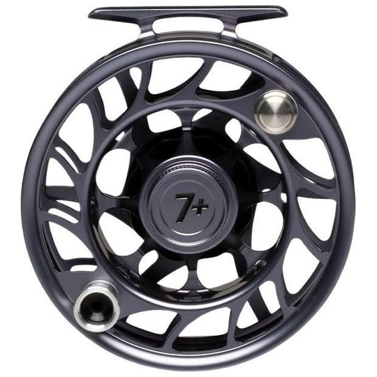Hatch Iconic Fly Reel 7 Plus Large Large Arbor Gray / Black Image 01