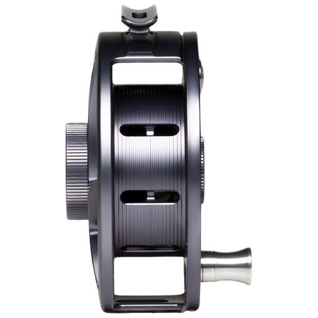 Hatch Iconic Fly Reel 7 Plus Large Large Arbor Gray / Black Image 02