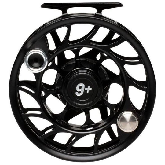 Hatch Iconic Fly Reel 9 Plus Large Large Arbor Black / Silver Image 01