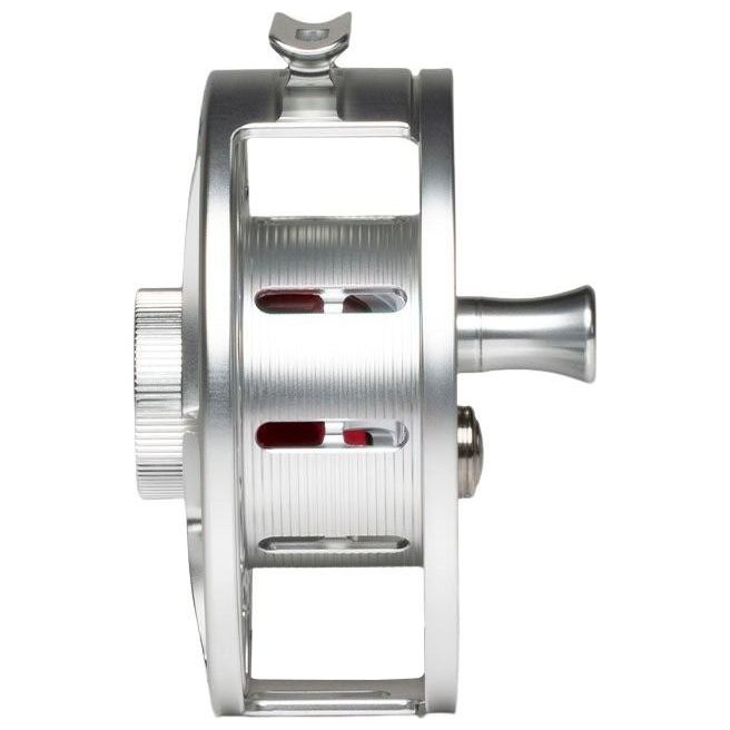 Hatch Iconic Fly Reel 9 Plus Mid Large Arbor Clear / Red Image 02