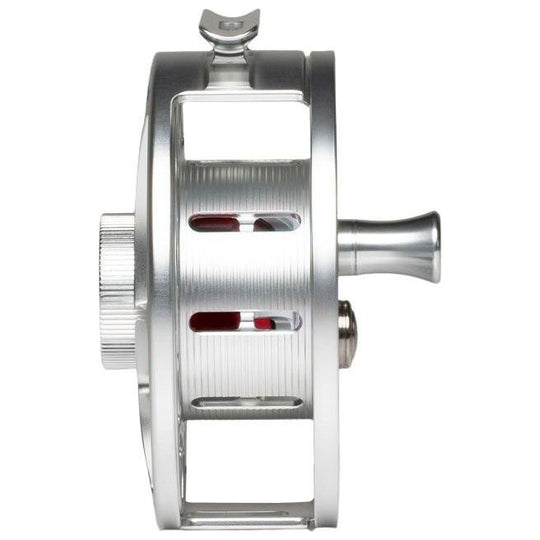 Hatch Iconic Fly Reel 9 Plus Mid Large Arbor Clear / Red Image 02