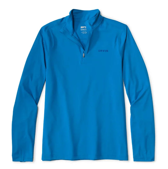 Orvis Mens Sun Defense 1/4 Zip Shirt